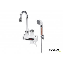 Нагрівач води з LCD-дисплеєм KALTA-3 FALA 3 кВт до 60°С 0.1-0.6 Мпа + душовий комплект