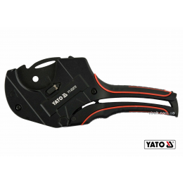 Труборіз для ПВХ труб YATO Ø50 мм алюмінієвий корпус ручка- ABS + TPR
