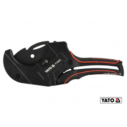 Труборіз для ПВХ труб YATO Ø75 мм алюмінієвий корпус ручка- ABS + TPR