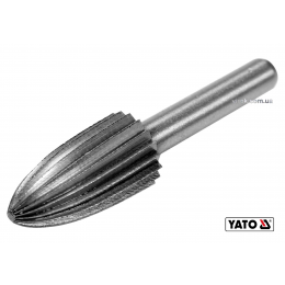 Фреза конусна по металу YATO Ø13 x 25/55 мм HSS 4241 хвостовик- Ø6 мм