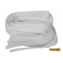 Хомут-липучка для кабеля VOREL 25 x 300 мм нейлон + поліестер + поліуретан 10 шт