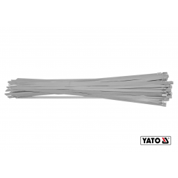 Хомут затискний з нержавіючої сталі YATO 8 х 500 мм 50 шт