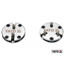 Адаптери з 2 і 3 штирями для втискання гальмівних поршнів YATO 2 шт