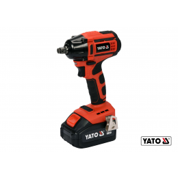 Гайковерт ударний акумуляторний безщітковий YATO Li-Ion 18 В 3 Агод 250 Нм 1/2