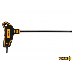 Ключ TORX Т-подібний VOREL Т30 x 150 x 90 мм, Cr-V 6150