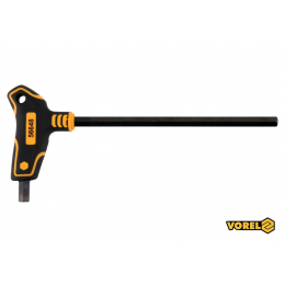 Ключ шестигранний Т-подібний VOREL HEX 10 x 200 x 115 мм Cr-V 6150