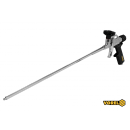 Пістолет для нанесення монтажної піни з подовженим соплом VOREL 500 мм алюмінієвий