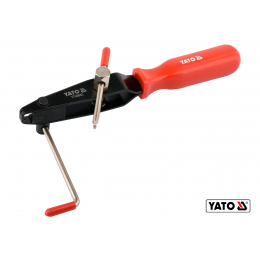 Щипці для хомутів на кожухи шарнірів YATO зі смугою до 10 мм