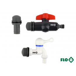Вентилі для збірного бака дощової води з ПВХ FLO Ø3/4