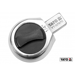 Головка динамометричного ключа YATO 9-12 мм 1/4