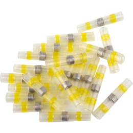 Кембрики термоусадні до 105°C з оловом YATO, для провідників 4-6 мм², 20 шт.