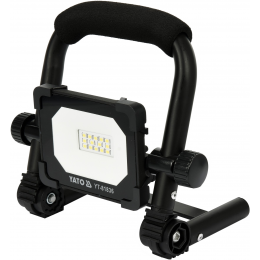 Прожектор переносний з SMD-діодним випромінювачем YATO: 10 Вт, 230В, 900лм, 14 діодів, кабель- 1.5 м
