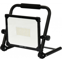 Прожектор переносний з SMD-діодним випромінювачем YATO: 50Вт, 230В, 5000лм, 70 діодів, кабель- 1.5 м