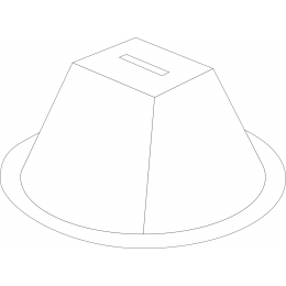 Чашки для вирівнювання плитки VOREL, 100 шт.