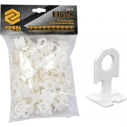 Кліпси для викладання керамічної плитки VOREL : шов- 1 мм, 100 шт.