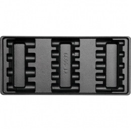 Вклад до інструментальної шафи пустий YATO, для подовжених торцевих головок YT-5539