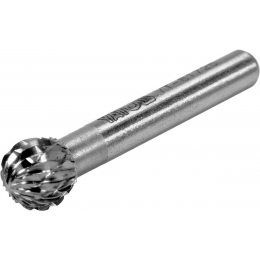 Фреза кульова з карбіду вольфрама YATO, Ø= 10 мм, l= 45/5,4 мм, з шпинделем Ø= 6 мм