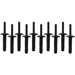 Заклепки пластикові YATO, 5.0x15.8 мм, 10 шт.Nylon