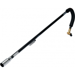 Газовий пальник для бур'яну VOREL з п`єзозапалом, макс. t= 1300°C, P= 3 кВт, l= 85 см, сопло Ø= 25мм