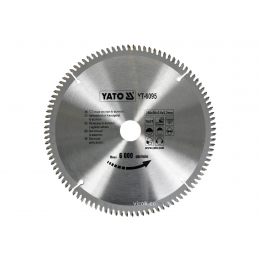 Диск пильний по алюмінію YATO 250 х 30 х 3 x 2.2 мм 100 зубців R.P.M до 6000 1/хв