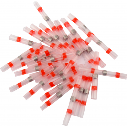 Кембрики термоусадні до 105°C з оловом YATO, для провідників 0.5-1.5 мм², 30 шт.