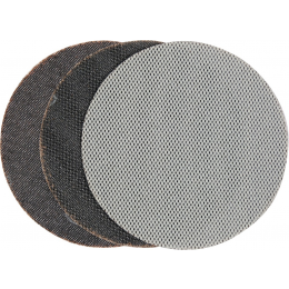 Диск з абразивної сітки на липучці по штукатурці до шліфмашини YATO: G150, Ø= 225 мм, 3 шт