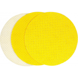 Диск шліфувальний перфорований на липучці по штукатурці до шліфмашини YATO: G120, Ø= 225 мм, 3 шт
