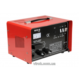 Зарядний прилад для акумуляторів 12/24 В YATO 25 А 350 Агод