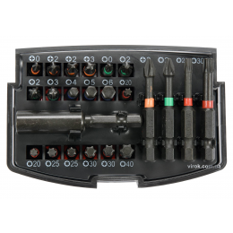 Набір насадок викруткових ударних YATO 1/4