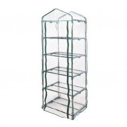 Теплиця-міні присадибна 5-ярусна FLO, 200х 69х 49 см з ПВХ