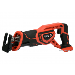 Пила шабельна акумуляторна YATO Li-Ion 18 В (без акумулятора і зарядного пристрою)