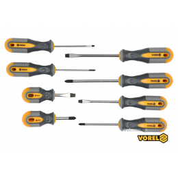 Набір викруток VOREL SL PH Cr-V 8 шт