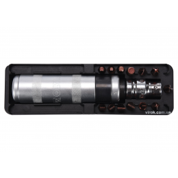 Викрутка-тримач ударна YATO з насадками 15 шт