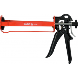Пістолет для нанесення густих мас YATO : півкруглий, L= 225 мм, W= 70 мм
