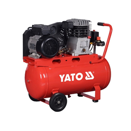 Компресор мережевий професійний YATO 230 В, 2.2 кВт,тиск ≤ 8 Bar, под. повітря-199 л/хв,ресивер-50 л