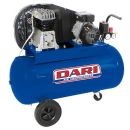 Компрессор поршневой с ременным приводом Vрес=100л 330л/мин 220V 2,2кВт DARI DEC100-330M-220-ITALY