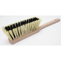 Щітка для змітання ручна VIROK 260 х 30 x 75 мм 5-ти рядна, промислова термопластик чорно-бежева