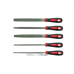 Набір напильників VOREL 200 мм 5 шт