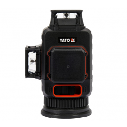 Нівелір лазерний самонівелюючий YATO : 12 променів, точність- ±3 мм/ 10 м, верт./гориз. промені