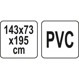 Теплиця-міні присадибна складана FLO, 143х 73х 195 см з плівкою ПВХ