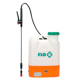 Оприскувач ранцевий акумуляторний- 12В, 8 АГод FLO, бак- 16 л, продукт.- 3 л/хв