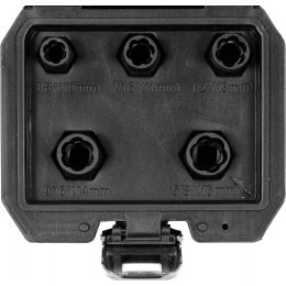 Набір головок для видал. зломаних гвинтів YATO : квадрат 3/8