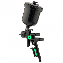 Краскопульт пневматический HVLP верх.пласт.бачок 600мл форсунка-1,4мм  ITALCO GLOSS-2-1.4