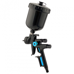 Краскопульт пневматический LVMP верх.пласт.бачок 600мл форсунка-1,3мм  ITALCO GLOSS-2-1.3LM