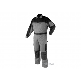 Комбінезон робочий DOHAR чорно-сірий розмір XXL