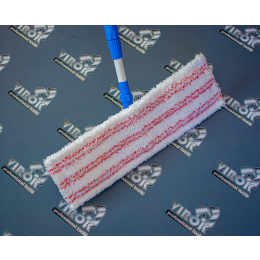 Моп-насадка для швабри універсальна VIROK : 40x10см (мікрофібра 500% поглинання)[30]