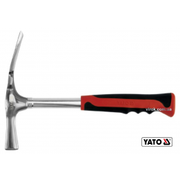 Молоток каменяра YATO з металевою ручкою 315 мм 600 г