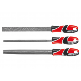 Набір рашпилів по дереву YATO 250 мм #45 3 шт