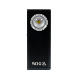 Ліхтар світлодіодний акумул. YATO Li-Po 3.7 В, 500 Lm, функ. павербанк на 1500 mАГод