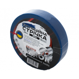 Стрічка ізоляційна VIROK : 18 мм 20м (18мкм) СИНЯ [13/117]